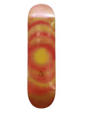 Premium Orange Sun Skateboard Deck 8.25"